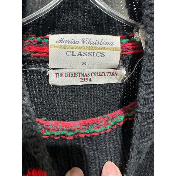 Marisa Christina christmas classics the 1994 collection‎ Christmas Sweater FLAW - Picture 3 of 6